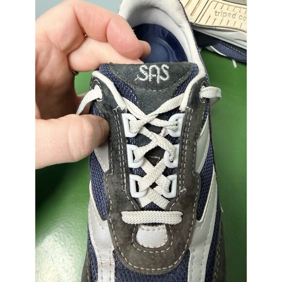 SAS Journey Mesh Women’s Sz 9.5 N Black Silver Comfort Casual Walking Shoes See main image 7